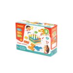 Átlátszó labda konfettikkel